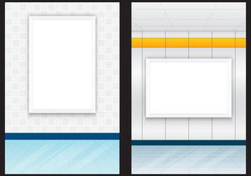 Indoor Billboards - vector gratuit #395313